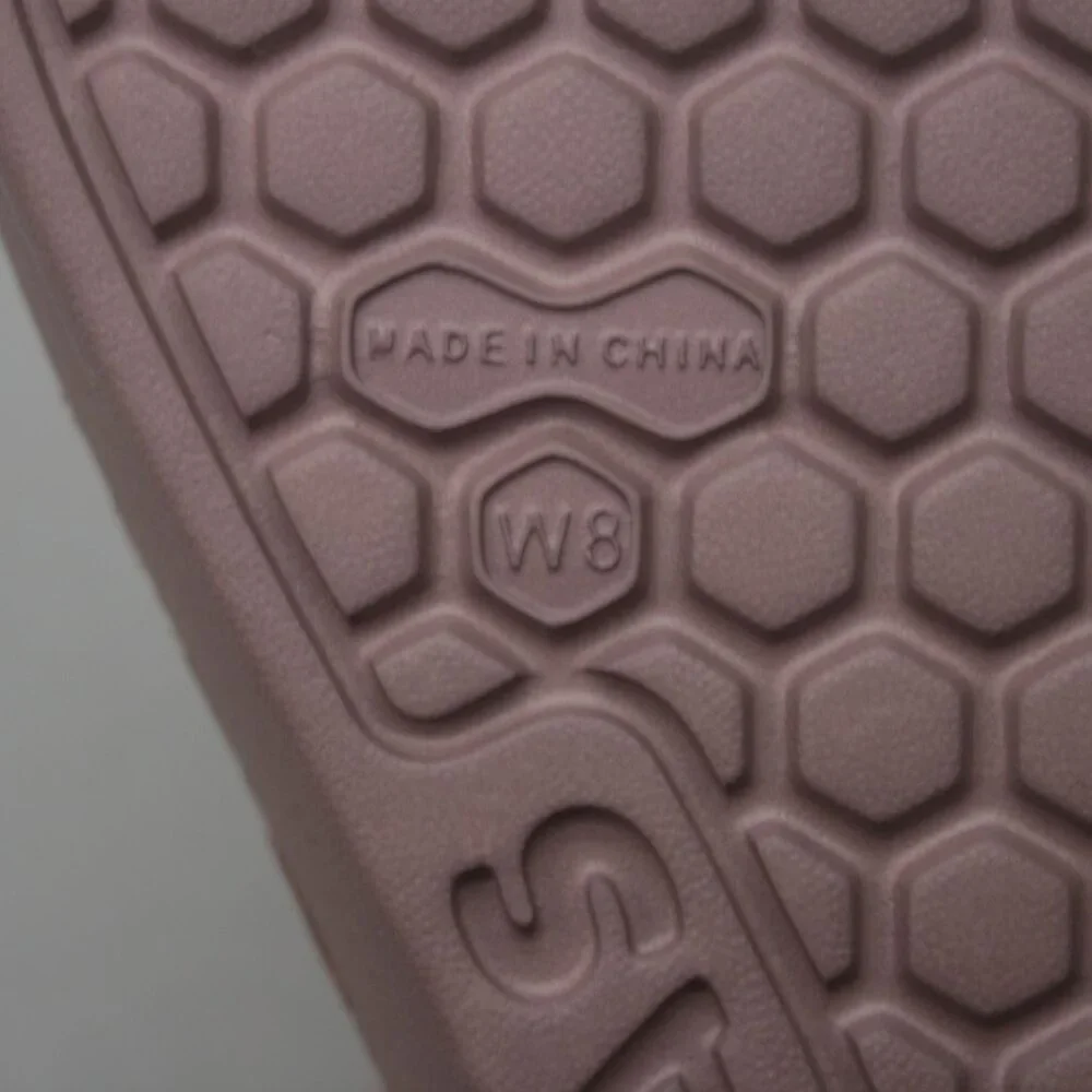 Bombas Ladies 8 Friday Slides Dusty Rose Pink Sandals Slip-on Mules 2-strap Shoe - Picture 11 of 12